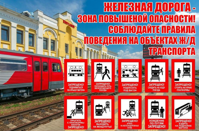 Безопасность на объектах железнодорожного транспорта.